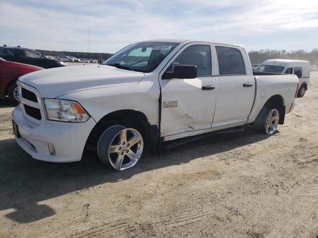 RAM 1500 ST 2017 white crew pic flexible fuel 1C6RR6KG9HS615938 photo #1