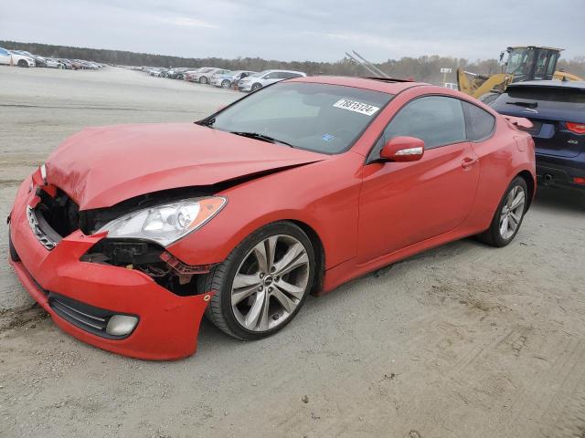 HYUNDAI GENESIS CO 2010 red coupe gas KMHHU6KH6AU019204 photo #1