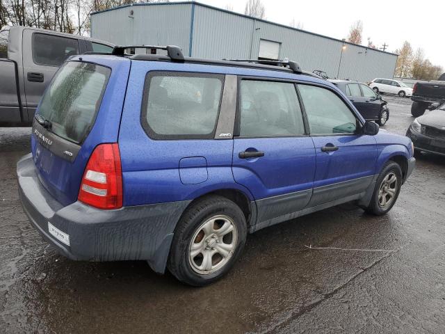 SUBARU FORESTER 2 2004 blue  gas JF1SG636X4H736142 photo #4