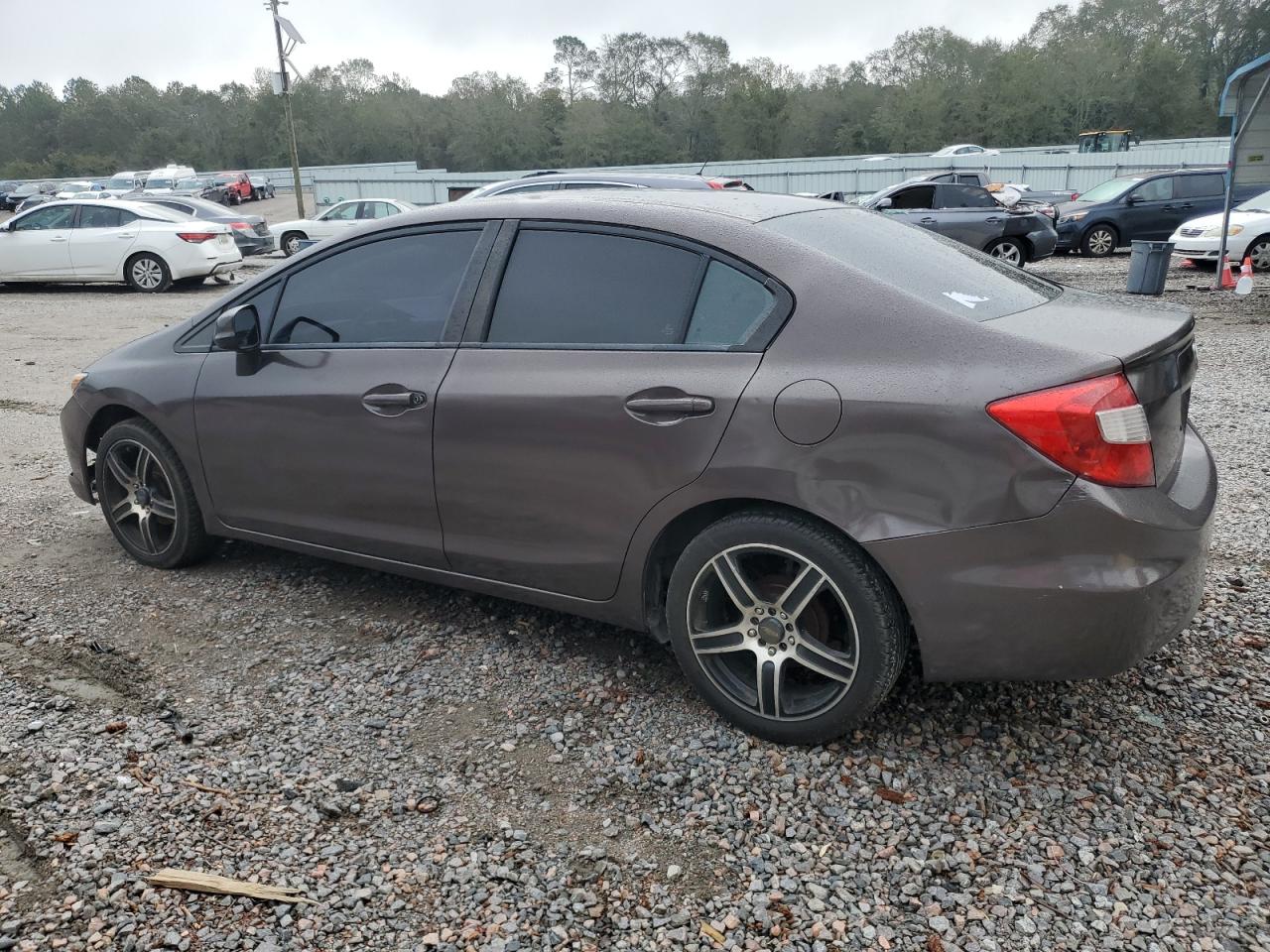 Lot #2978692623 2012 HONDA CIVIC LX