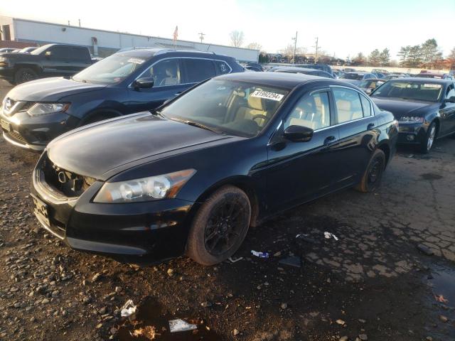 HONDA ACCORD LX 2012 black sedan 4d gas 1HGCP2F31CA101442 photo #1