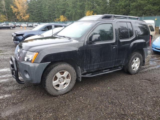 NISSAN XTERRA OFF 2007 black  gas 5N1AN08W27C542252 photo #1