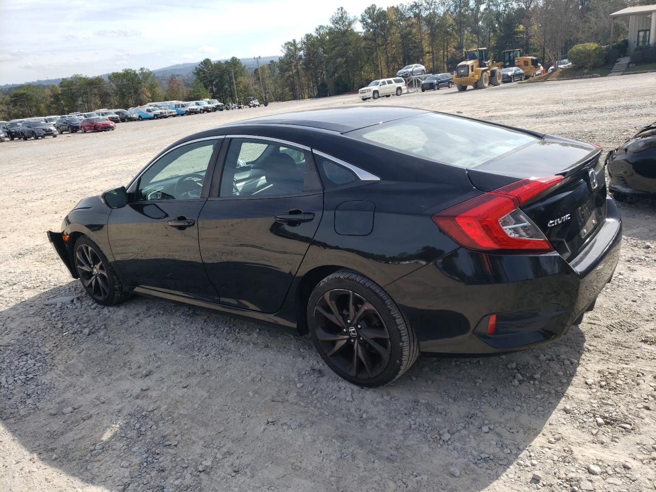 Lot #2989448615 2020 HONDA CIVIC SPOR