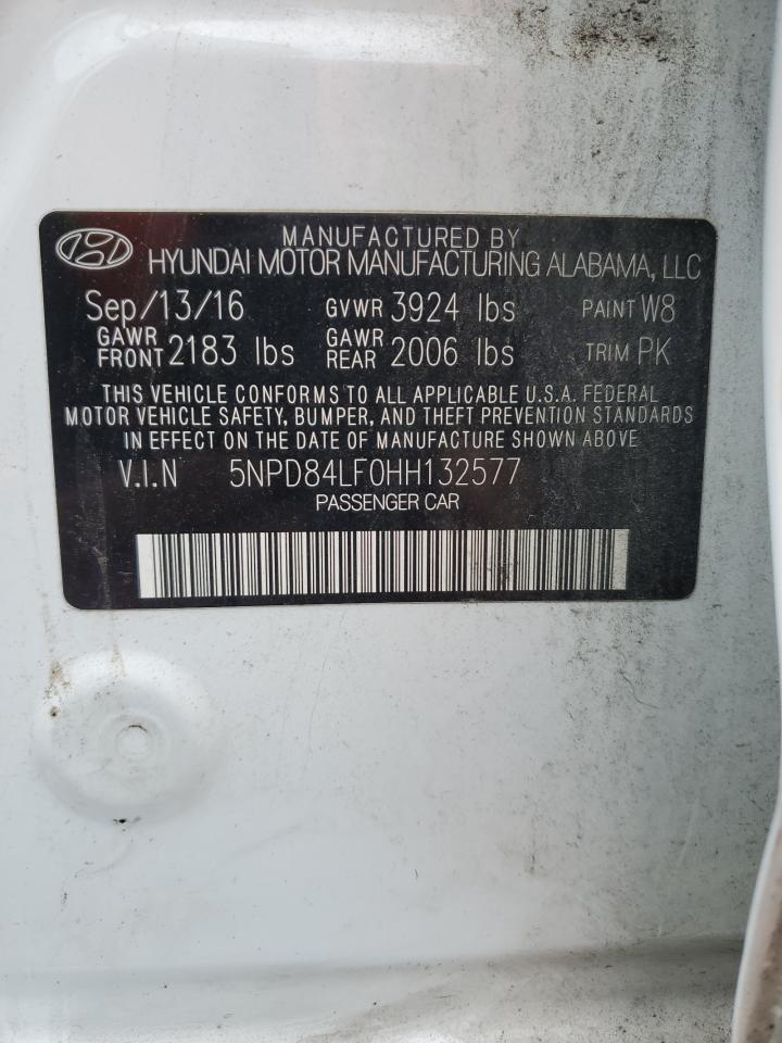 Lot #3024669595 2017 HYUNDAI ELANTRA SE