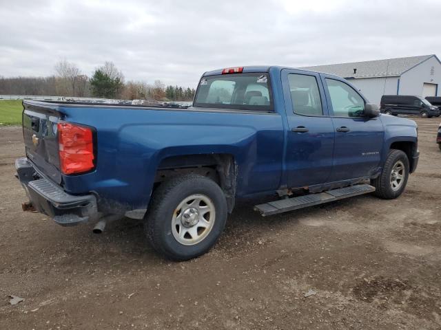 CHEVROLET SILVERADO 2015 blue 4dr ext gas 1GCRCPEH5FZ151748 photo #4