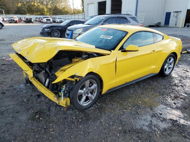 FORD MUSTANG 2015 yellow  gas 1FA6P8AM0F5299237 photo #1