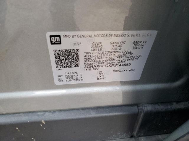 2023 CHEVROLET EQUINOX LT - 3GNAXKEGXPS144859
