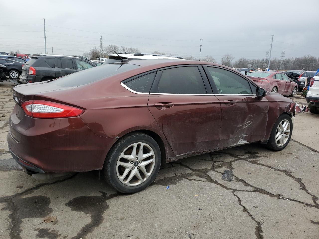 Lot #2996596585 2015 FORD FUSION SE