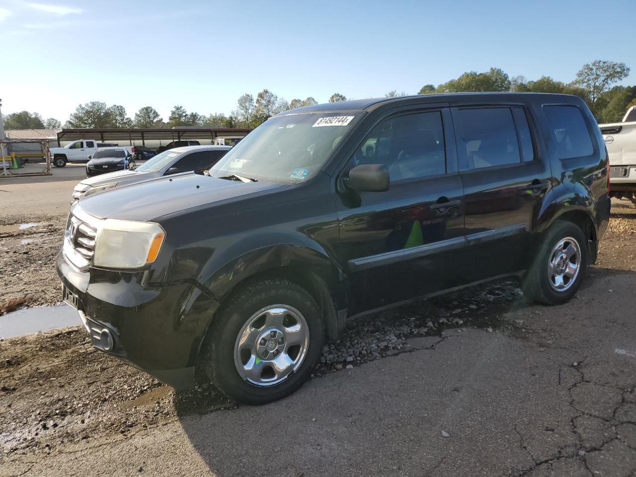 Lot #2993703167 2012 HONDA PILOT LX