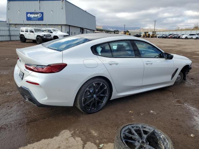 BMW M850XI 2024 white  gas WBAGV8C06RCR92101 photo #4