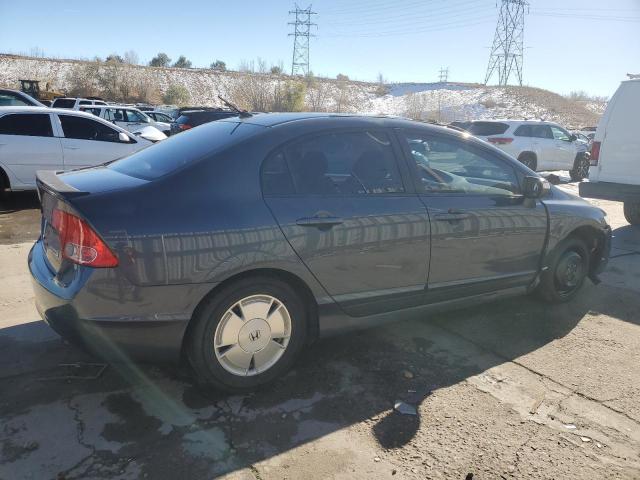 HONDA CIVIC HYBR 2008 charcoal  hybrid engine JHMFA36298S013913 photo #4