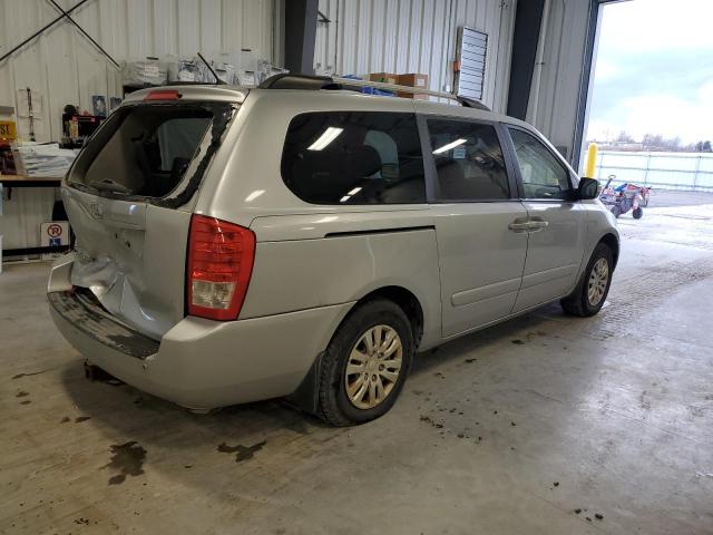 KIA SEDONA LX 2011 silver  gas KNDMG4C70B6398467 photo #4