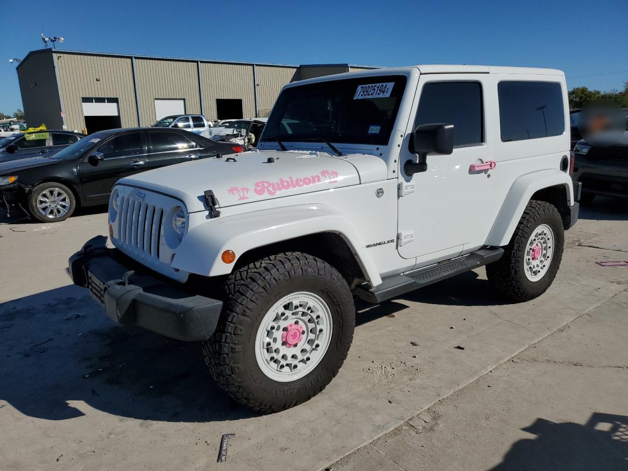 Lot #3024484599 2013 JEEP WRANGLER R