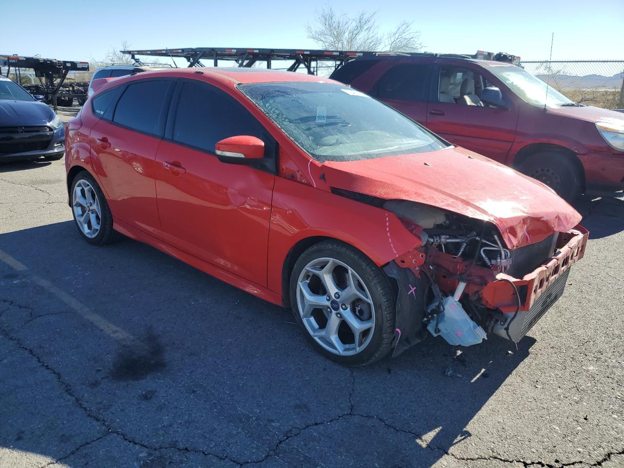 Lot #3008389155 2013 FORD FOCUS ST