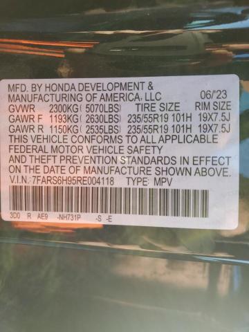 2024 HONDA CR-V SPORT - 7FARS6H95RE004118