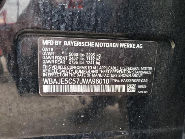 2018 BMW 540 I - WBAJE5C57JWA96010