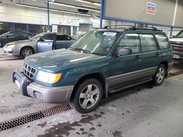 SUBARU FORESTER S 1998 green  gas JF1SF6550WG759624 photo #1