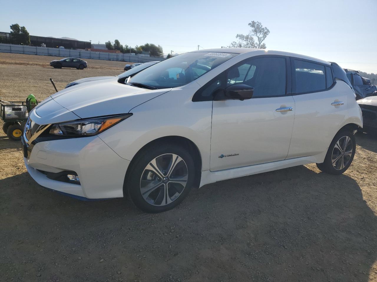 Lot #2986619254 2019 NISSAN LEAF S PLU