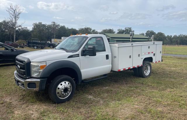 FORD F550 SUPER 2016 white chassis gas 1FDUF5GY3GEB54493 photo #3