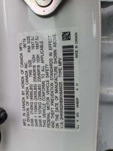 2019 HONDA CR-V EXL - 2HKRW2H89KH646025