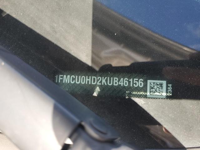2019 FORD ESCAPE SEL - 1FMCU0HD2KUB46156