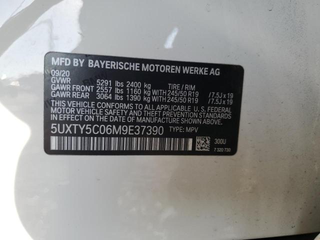 2021 BMW X3 XDRIVE3 - 5UXTY5C06M9E37390