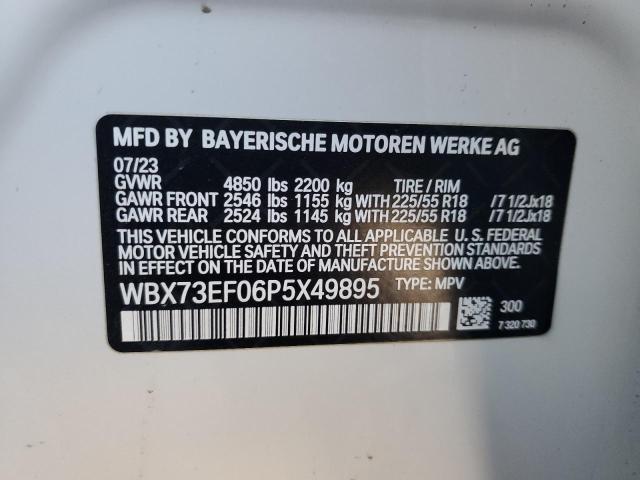 2023 BMW X1 XDRIVE2 - WBX73EF06P5X49895