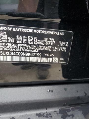 2022 BMW X5 SDRIVE - 5UXCR4C09N9K62199