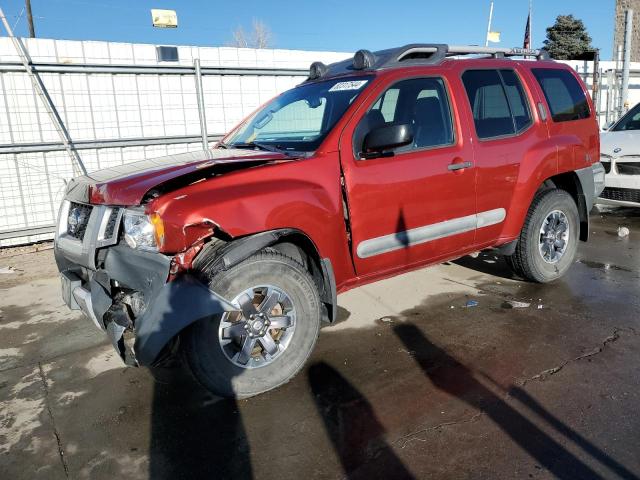 NISSAN XTERRA X 2015 red  gas 5N1AN0NWXFN650321 photo #1