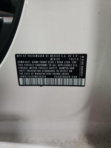 2015 VOLKSWAGEN JETTA SE - 3VWD17AJ5FM238234