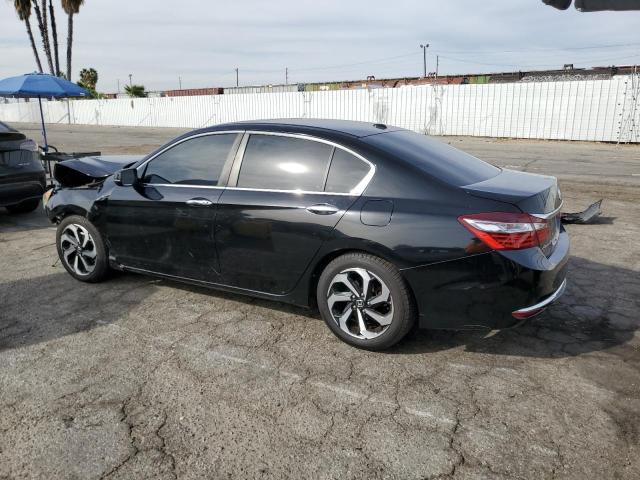 HONDA ACCORD EX 2016 black sedan 4d gas 1HGCR2F72GA048690 photo #3