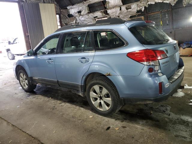 SUBARU OUTBACK 2. 2012 blue  gas 4S4BRBAC1C3270436 photo #3