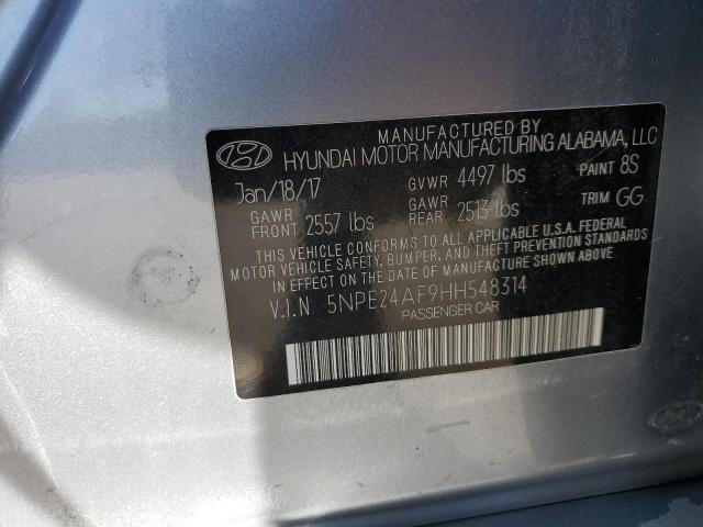2017 HYUNDAI SONATA SE - 5NPE24AF9HH548314