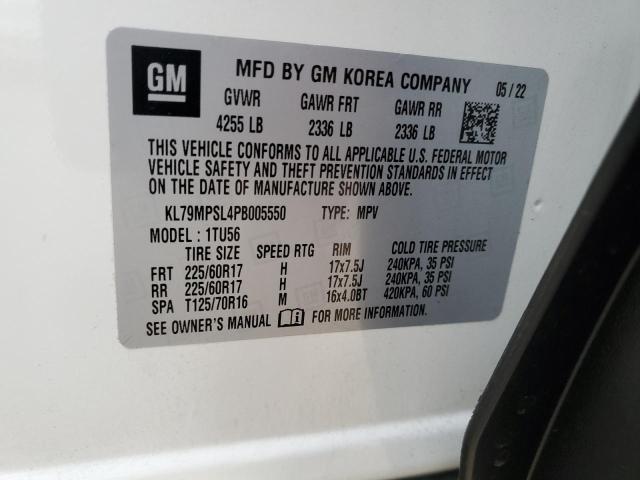 2023 CHEVROLET TRAILBLAZE - KL79MPSL4PB005550