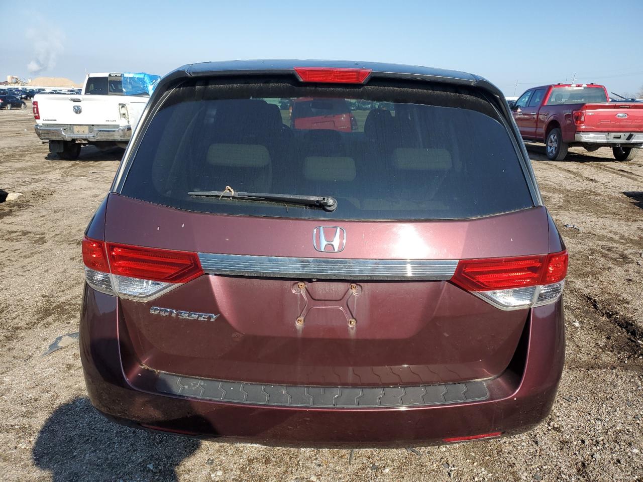 Lot #2969984978 2015 HONDA ODYSSEY LX