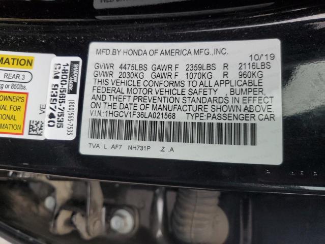 2020 HONDA ACCORD SPO - 1HGCV1F36LA021568