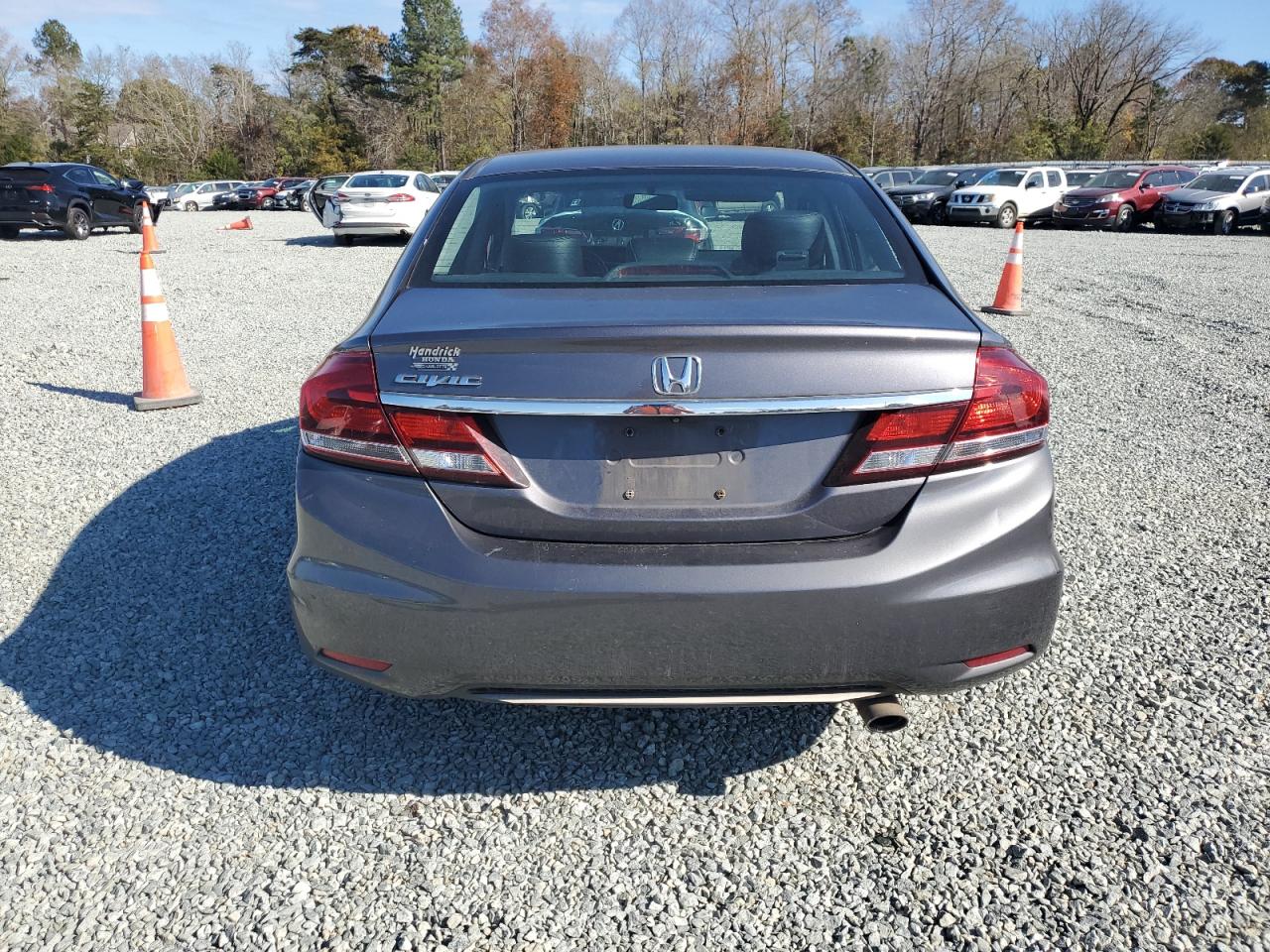 Lot #2962593878 2014 HONDA CIVIC EXL