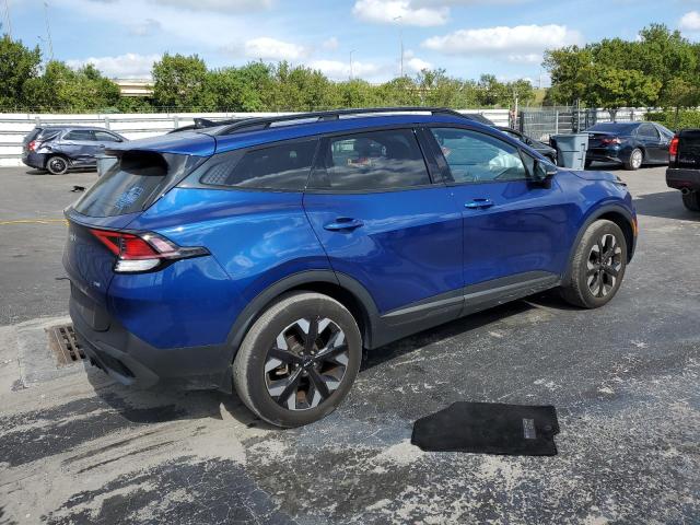 KIA SPORTAGE X 2023 blue  gas 5XYK6CAF6PG113693 photo #4