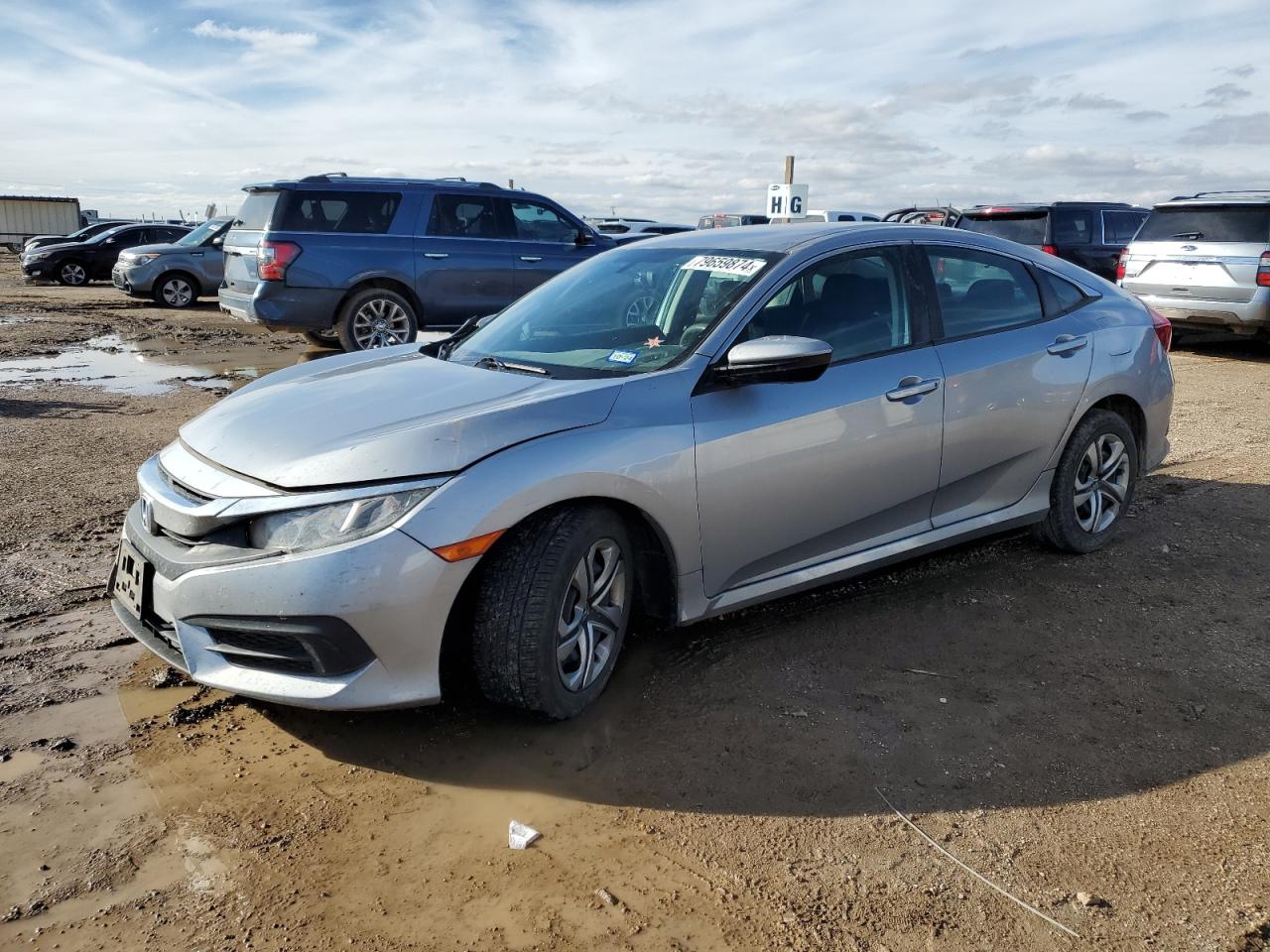 Lot #2974781150 2016 HONDA CIVIC LX