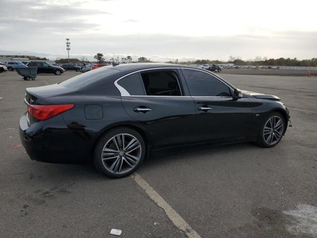 INFINITI Q50 BASE 2015 black  gas JN1BV7ARXFM397382 photo #4