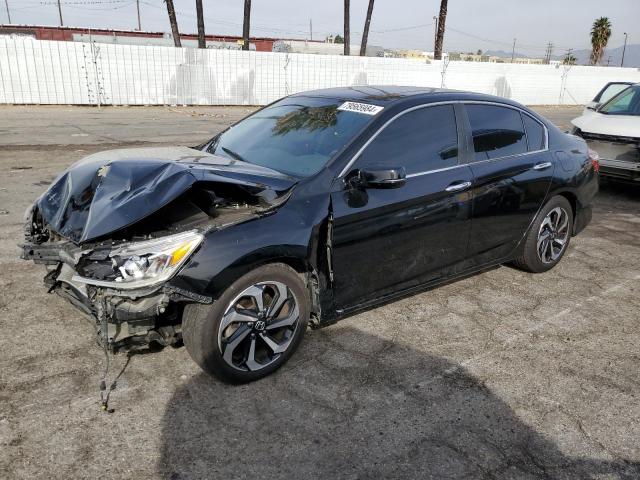 HONDA ACCORD EX 2016 black sedan 4d gas 1HGCR2F72GA048690 photo #1