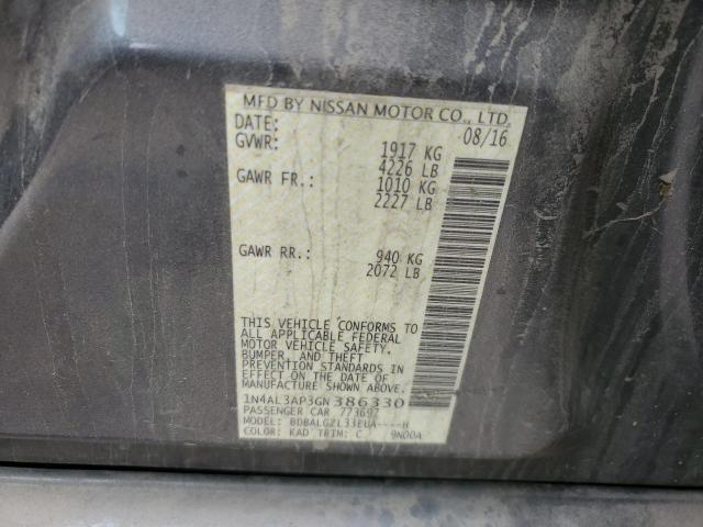 2016 NISSAN ALTIMA 2.5 - 1N4AL3AP3GN386330