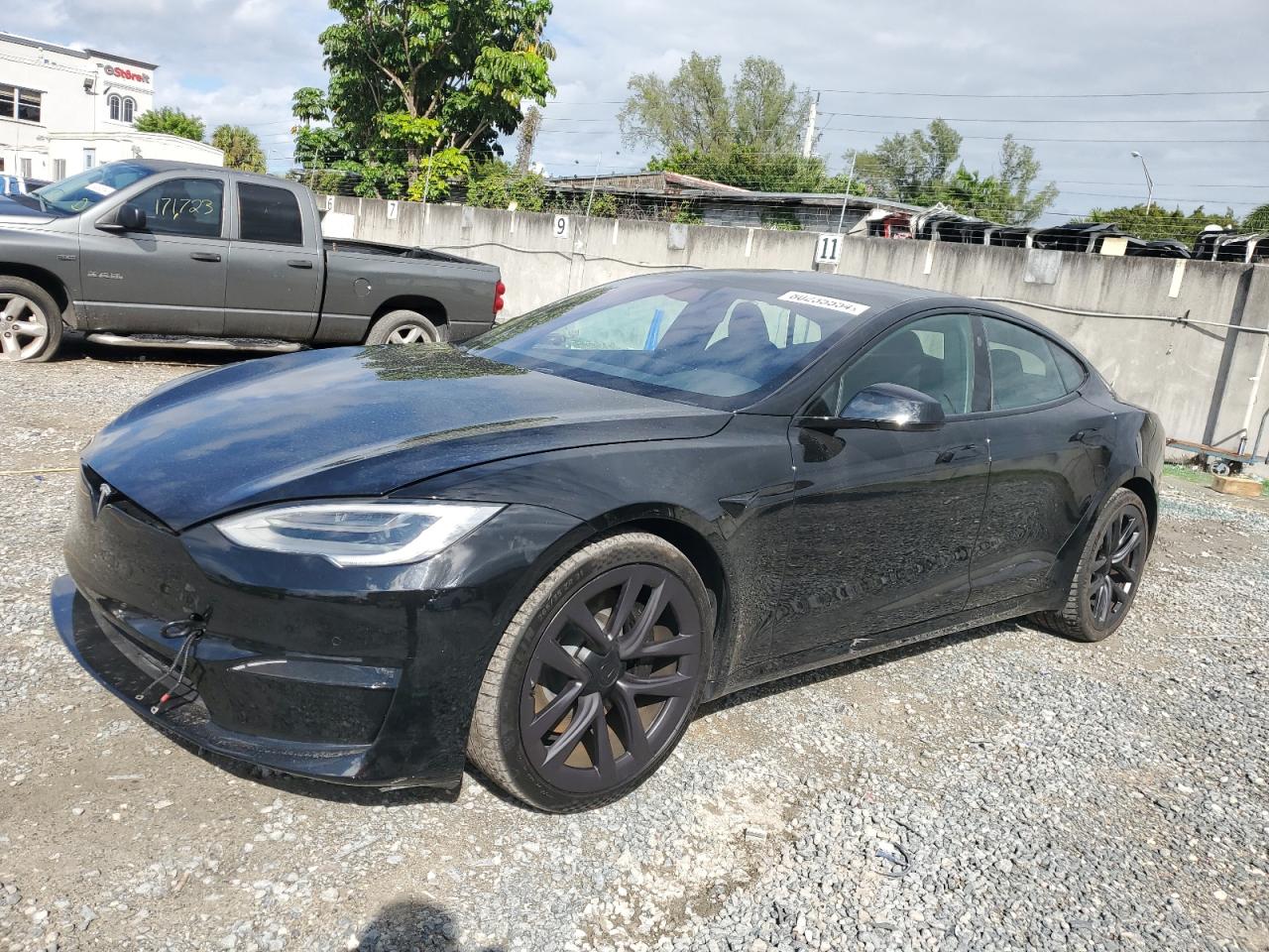 Lot #2974716198 2021 TESLA MODEL S