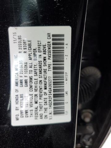 2016 HONDA ACCORD SPO - 1HGCR2F54GA065277