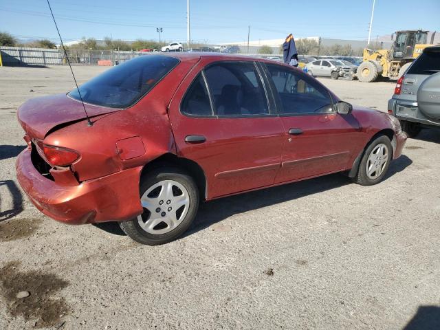 CHEVROLET CAVALIER L 2001 red sedan 4d gas 1G1JF52T617216511 photo #4