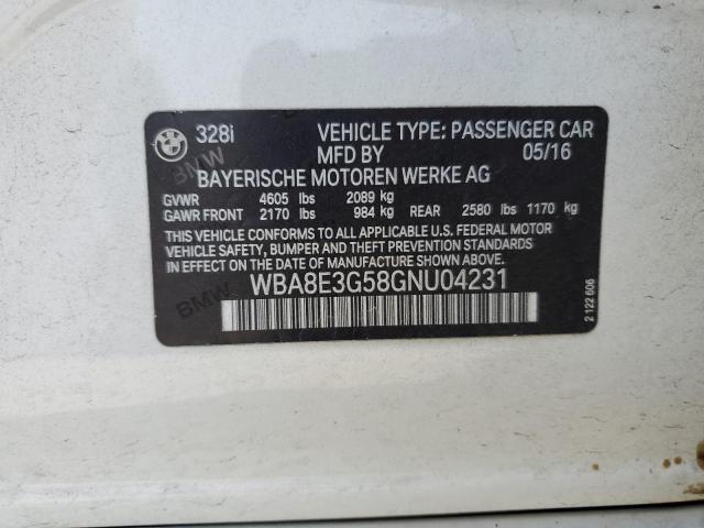 VIN WBA8E3G58GNU04231 2016 BMW 3 SERIES no.12