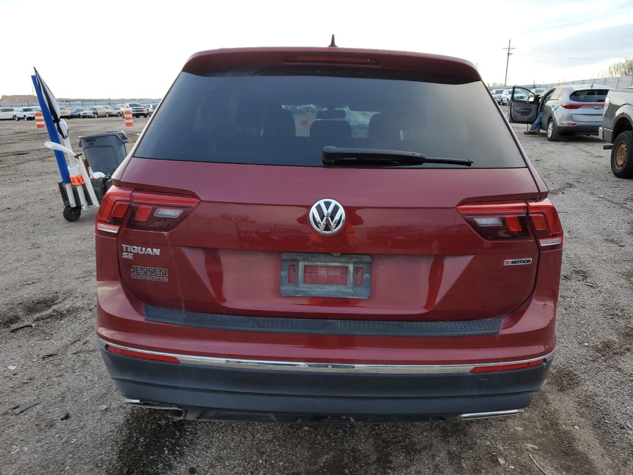 Lot #3024673645 2021 VOLKSWAGEN TIGUAN SE