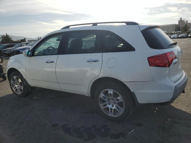 ACURA MDX TECHNO 2009 white  gas 2HNYD28649H513265 photo #3