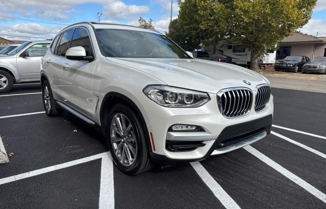 BMW X3 SDRIVE3 2019 white  gas 5UXTR7C5XKLF33916 photo #1