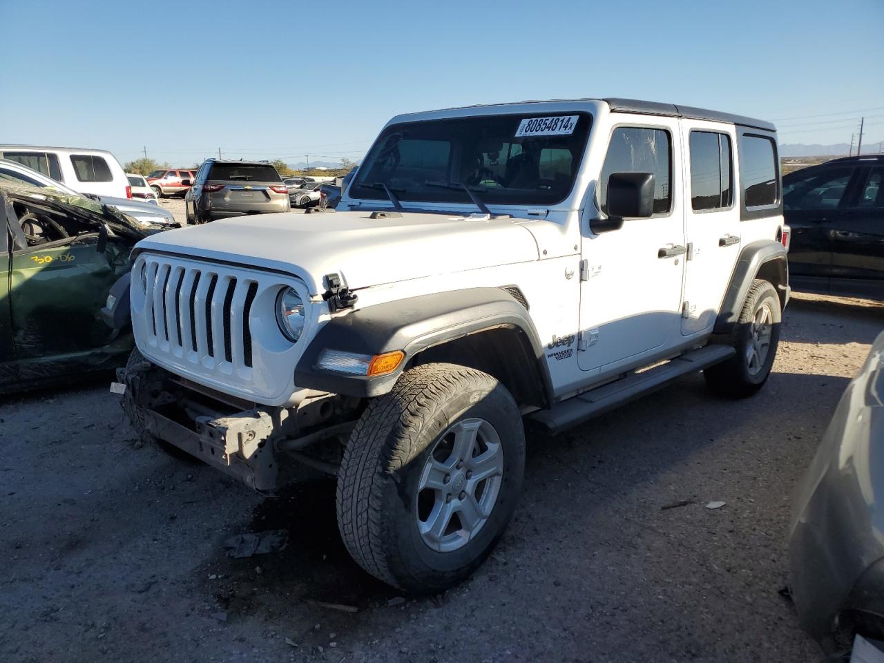  Salvage Jeep Wrangler